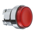 Harmony tête de bouton poussoir lumineux - Ø22 - rouge