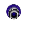 Harmony tête de bouton poussoir lumineux Ø 40 mm - Ø22- bleu