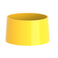 Protectgeur rond jaune 70mm