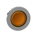 Harmony xb4 - tête bouton poussoir à impulsion - ø22 - flush - pour étiq - jaune