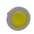 Harmony xb4 - tête bouton poussoir à impulsion - ø22 - flush - jaune