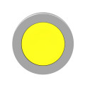 Harmony xb4 - tête bouton poussoir à impulsion - ø22 - flush - jaune