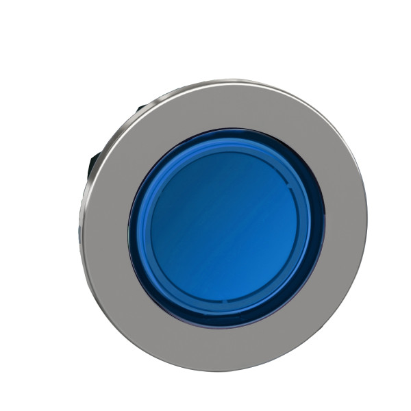 Harmony xb4 - tête bouton poussoir à impulsion - ø22 - flush - pour étiq - bleu