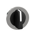 Harmony xb4 - tête bouton tournant manette - ø22 - flush - 3 posit fixes - noir