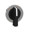 Harmony xb4 - tête bouton tournant à crosse - ø22 - flush - 3 pos fix - noir