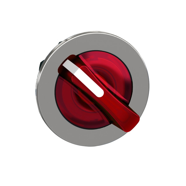 Harmony xb4 - tête bouton à manette lumineux - ø22 - flush - 2 pos fix - rouge