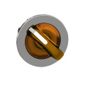 Harmony xb4 - tête bouton à manette lumineux - ø22 - flush - 2 pos fix - orange