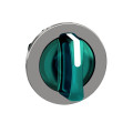 Harmony xb4 - tête bouton à manette lumineux - ø22 - flush - 3 pos fix - vert