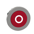 Harmony xb4 - tête bouton poussoir - ø22 - flush - dépassant - marqué - rouge