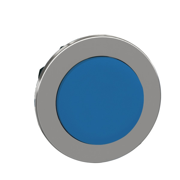 Harmony xb4 - tête bouton poussoir à impulsion - ø22 - flush - dépassant - bleu