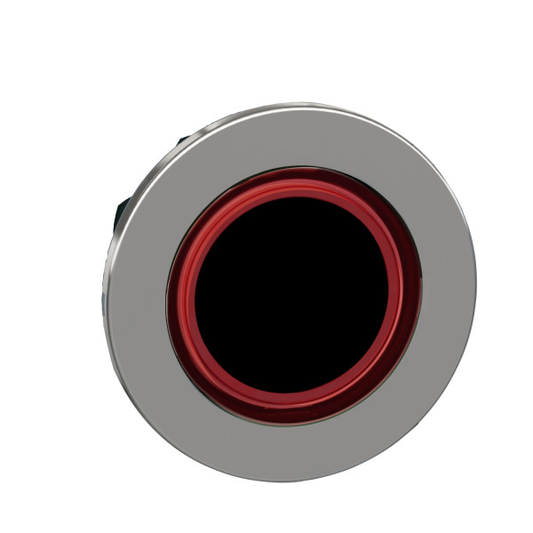 Harmony xb4 - tête bouton poussoir lum del - ø22 - flush - anneau - rouge