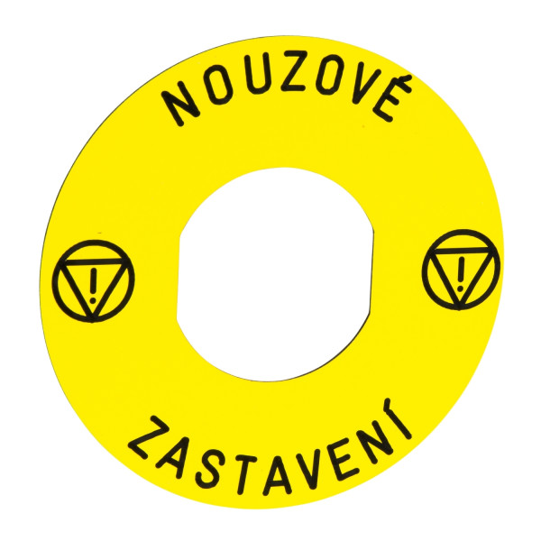 ETIQUETTE DIAM 22 - 60 NO UZOVE ZASTAVENI