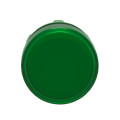 Harmony tête de voyant - Ø22 - rond - cabochon lisse vert