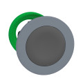 Harmony xb5 - tête de bouton poussoir - Ø22 - col flush grise - gris