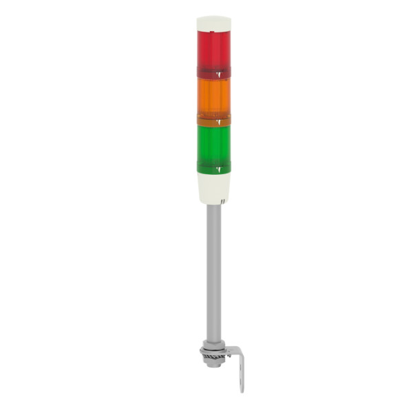 24 V, W. BUZZER, LED, RED , AMBER, GREEN