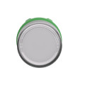 Harmony xb5 - tête bouton poussoir lumineux - Ø22 - col grise - blanc