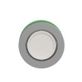 Harmony xb5 - tête de bouton poussoir lumineux - Ø22 - col flush grise - blanc