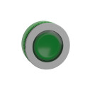 Harmony xb5 - tête de bouton poussoir lumineux - Ø22 - col flush grise - vert
