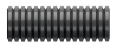 Conduit pa6 noir nylofix léger dn29 pg 29