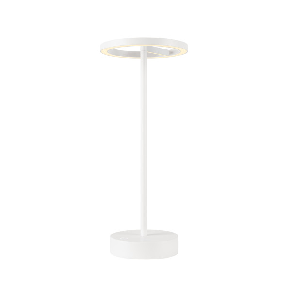 Vinolina one, lampe à poser, sans fil, ip54, 2700 k, touch, blanc