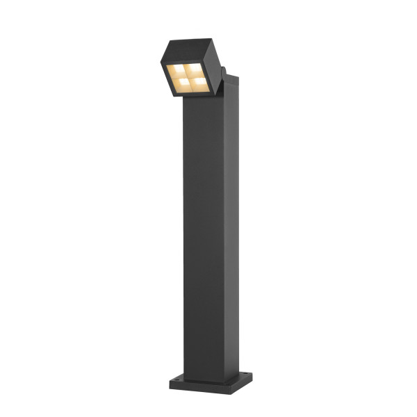 S-cube 75, lampadaire, 15 w, 2700/3000 k, phase, anthracite