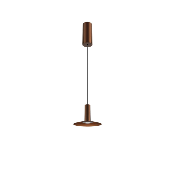 Lalu®, suspension, base led, mix&match, 150 cm, 9,5 w, 3000 k, phase, bronze