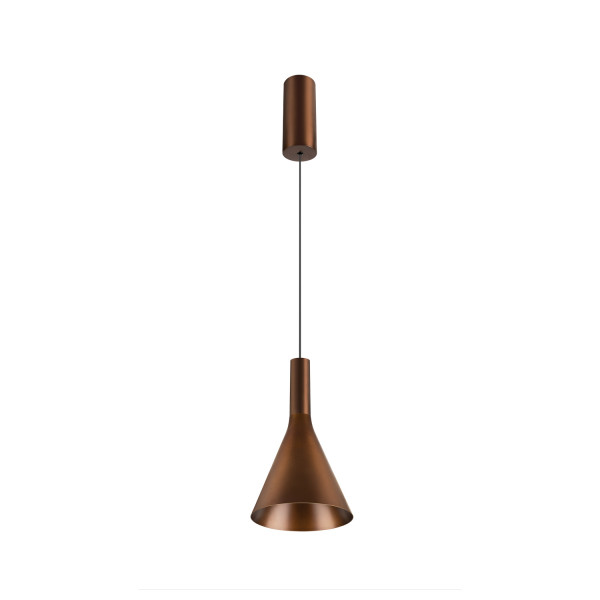 Lalu®, suspension, base led, mix&match, 150 cm, 9,5 w, 3000 k, phase, bronze