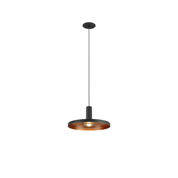 Lalu®, suspension, base led, mix&match, 150 cm, 9,5 w, 3000 k, phase, noir