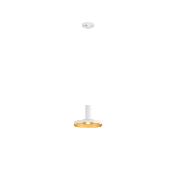 Lalu®, suspension, base led, mix&match, 150 cm, 9,5 w, 3000 k, phase, blanc