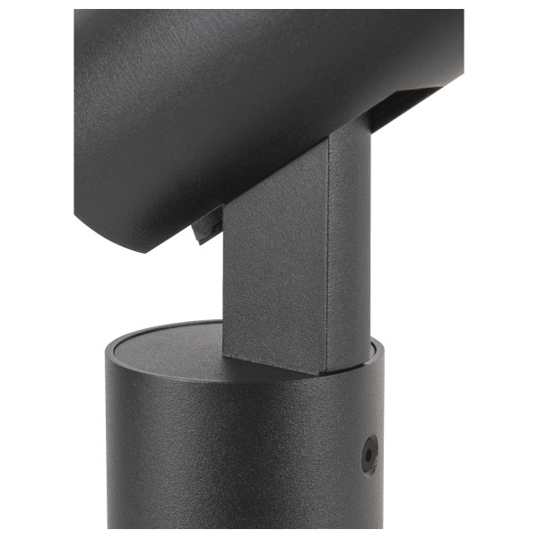 S-tube 75, lampadaire, gu10, 10 w, noir