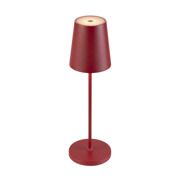 Vinolina two, lampe à poser, sans fil, ip65, 2200/2700/3000 k, touch, rouge