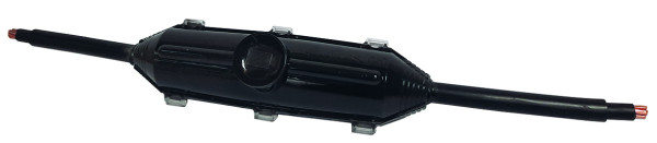 Boîte résine seule t.1 (189x40x40mm), livrée sans connecteur. 