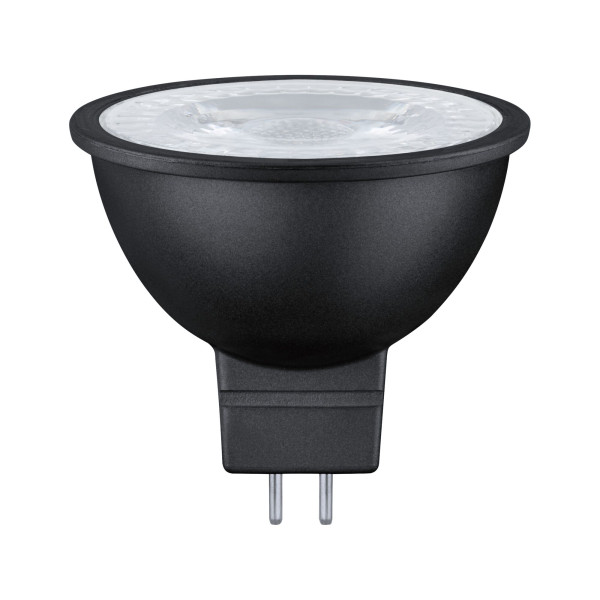 Réflecteur led gu5,3 445lm 3000k 36° noir mat 3step dim 6w 12v