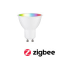 Réflecteur led zb rgbw blanc mat gu10 350lm 2200k-6500k dim 230v