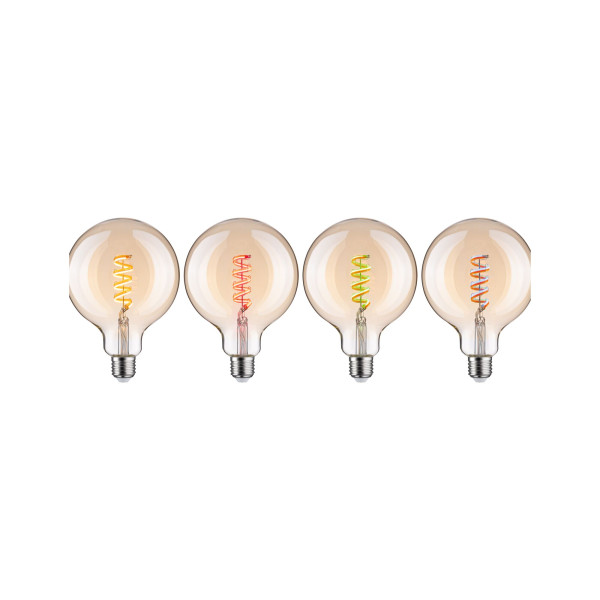 Ampoule led zb rgbw g125 e27 470lm 2200k-6500k dim or 230v