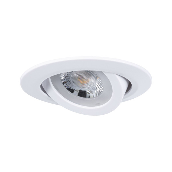 Encastré orientable 70° d.82mm led intégrée x20 4,8w 580lm 3000k blanc 230v