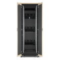 Apc netshelter - rack informatique insonorisé - 38u - finition erable