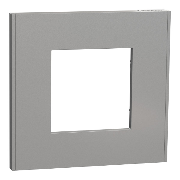 Unica déco - plaque de finition - aluminium  - 1 poste
