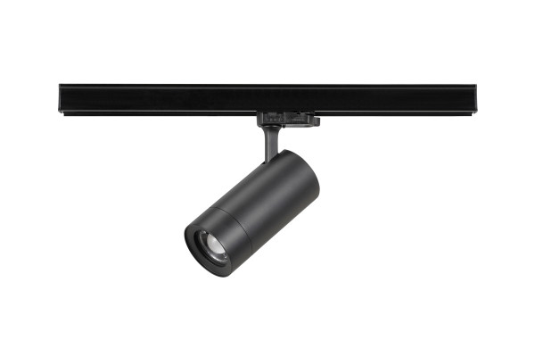 Spots sur rail lenzo large 30w 2250lm 940 o/b dimmable noir