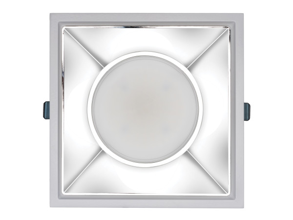 Downlight solstice ugr19 200 sq 17w 2300lm 930 dali a/b