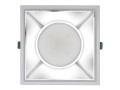 Downlight solstice ugr19 200 sq 17w 2400lm 940 dali a/b