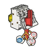 Plaque de sécurité - pour coupe-circuit sectionnable SP 51/58