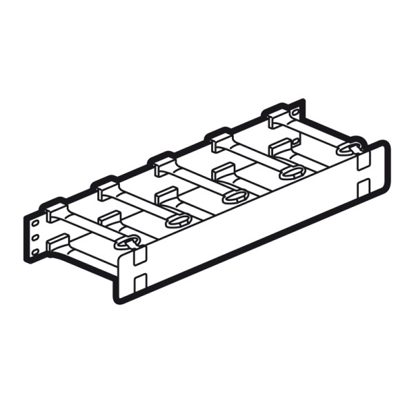 Panneau de gestion de cordons 19'' - 2u - lcs²