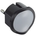 Veilleuse crépusculaire automatique - LED haute luminosité - noir - Legrand