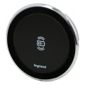 Legrand - chargeur sans fil 15w rond diamètre 80 mm noir