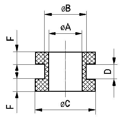 Passe-fils dc 100/140/40