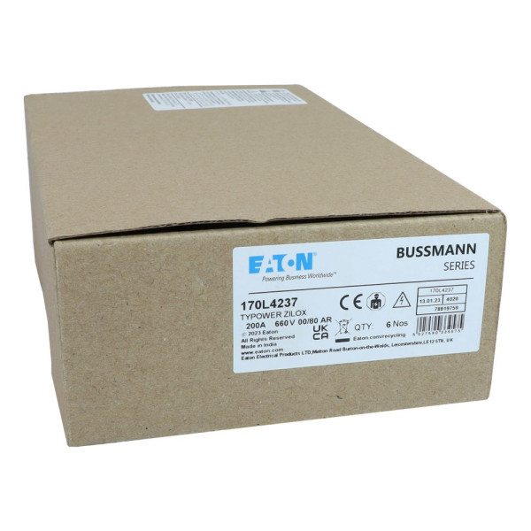 Fuse 200a 660v 00/80 ar 