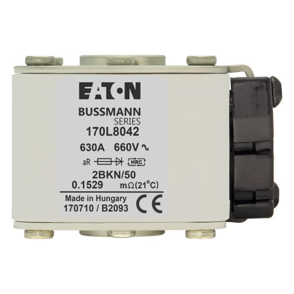 Fuse 630a 660v 2bkn/50 ar 