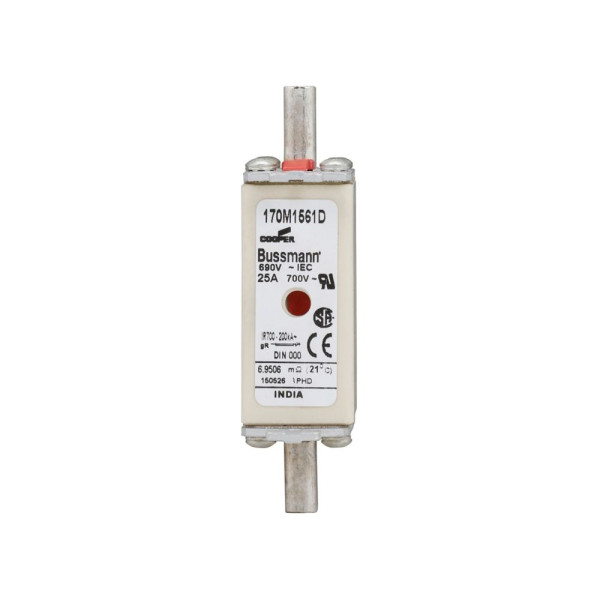 Fuse 25a 690v gr din 000 hsdnh 