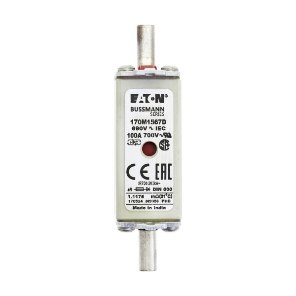 Fuse 100a 690v ar din 000 hsdnh 